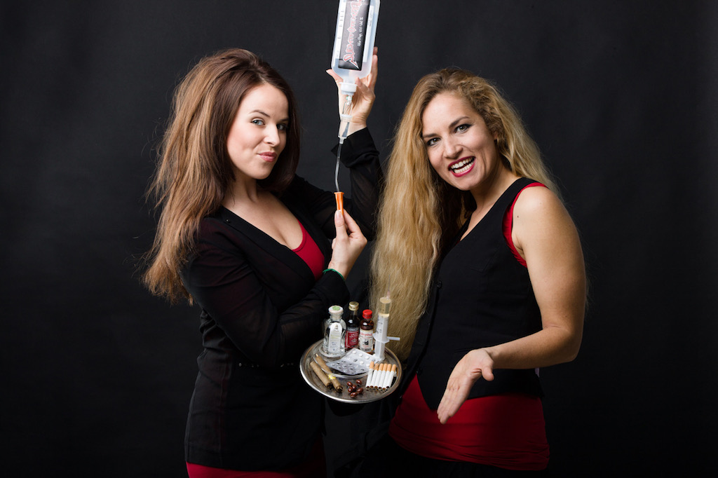 Julia Gámez Martin und die Schwäbin Ariane Müller Foto: Torsten Goltz Julia Gámez Martin und die Schwäbin Ariane Müller Foto: Torsten Goltz