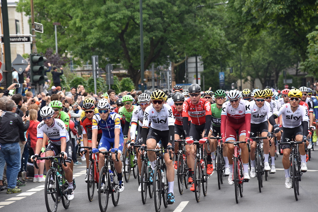 Start der zweiten Etappe