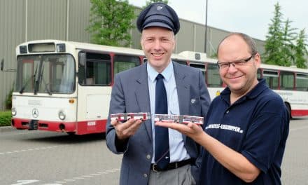 Modellbus sammelt für Restaurierung des Großen