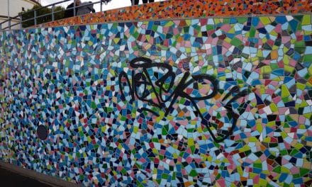 Wieder beschmiert: Kuhna-Kunstwerk am&nbsp;Rhein