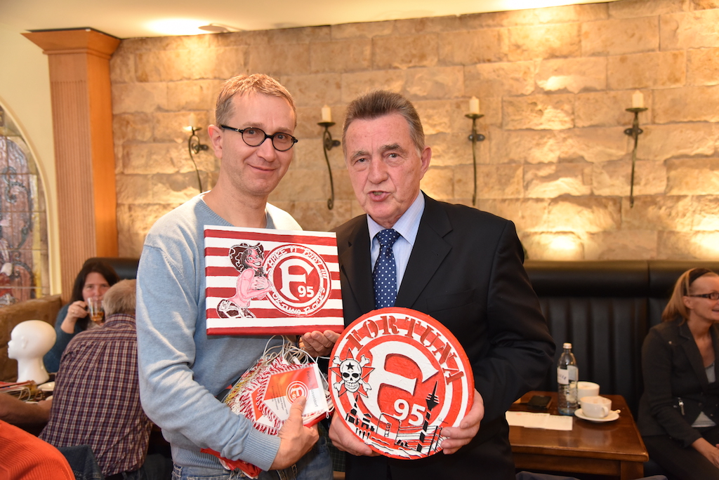 Kaffeetrinken der alten Fortunen