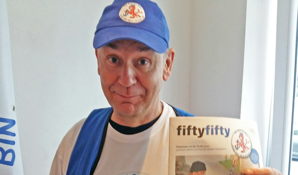 Tillys Thesen bei fiftyfifty – kaufen, helfen, lachen