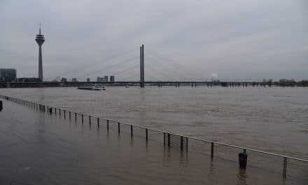 Hochwassermarke über 8,30&nbsp;Meter