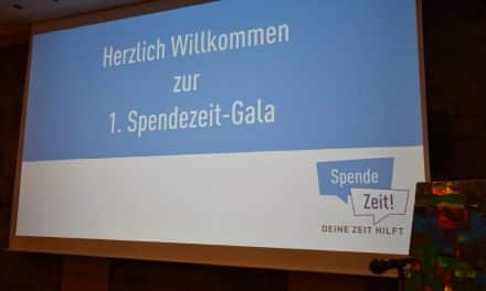 Erste „SPENDE ZEIT“&nbsp;Gala