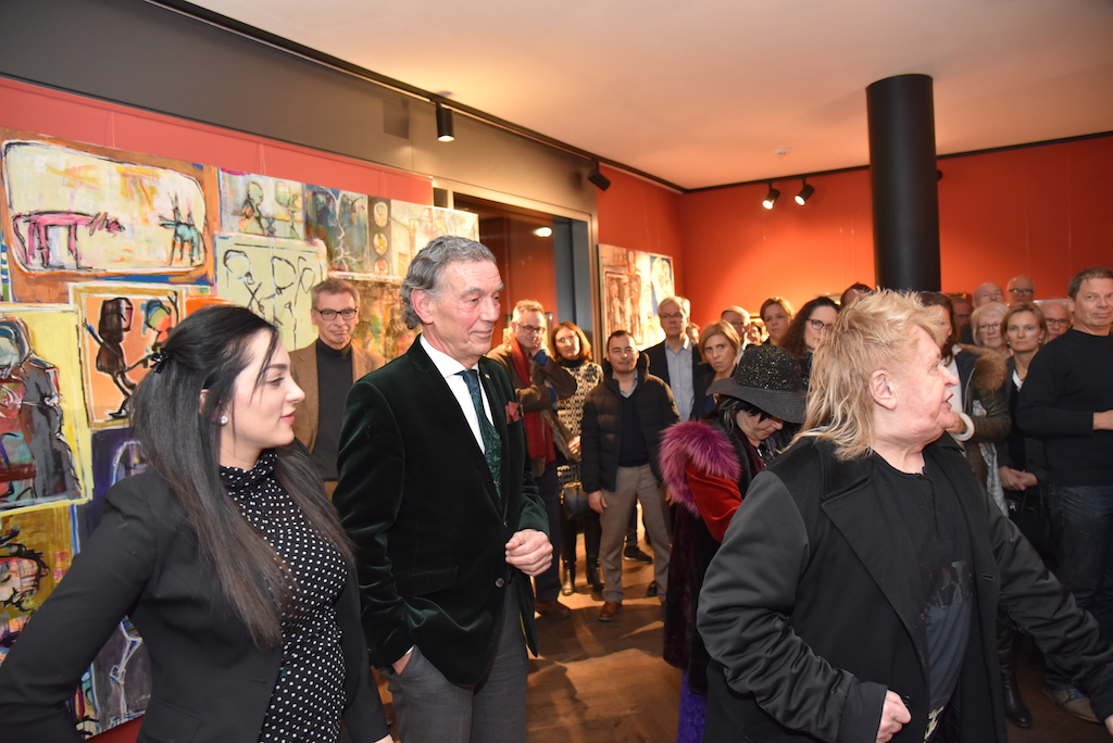 Erste Ausstellung im Mutter Ey Café