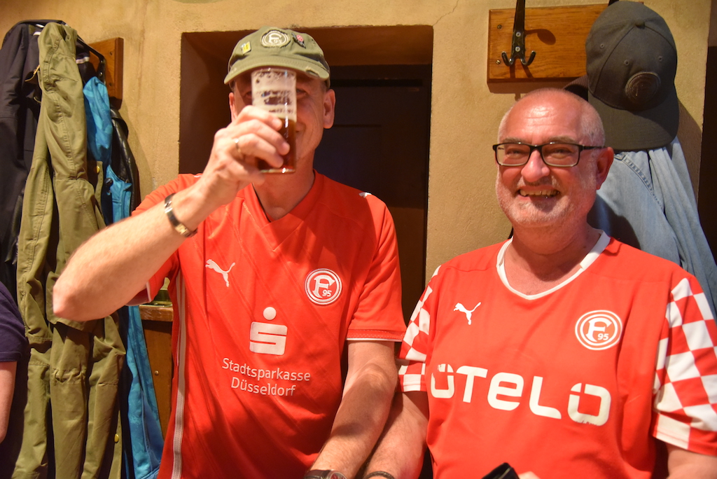 Jubelschrei beim 3:2 für Fortuna