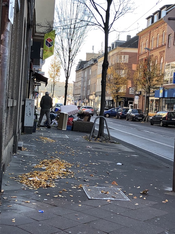 Müllkippe Heyestraße Foto: LOKALBÜRO