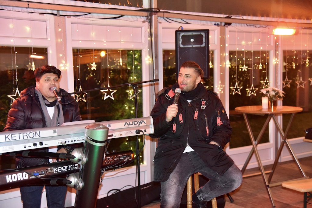 Musikalische Unterhaltung beim Winterzauber