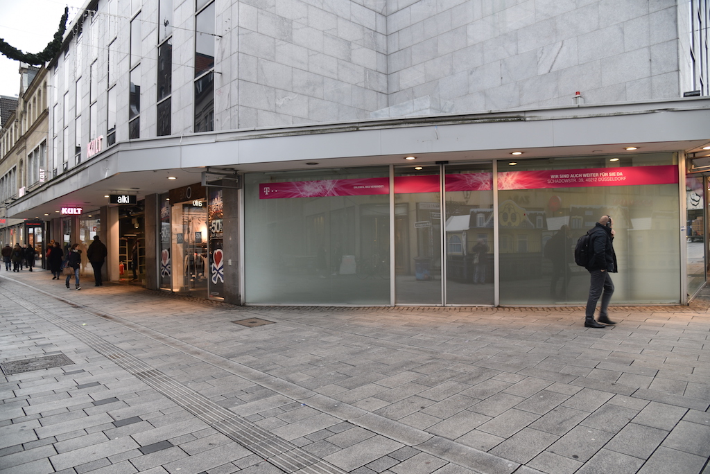 Telekomladen geschlossen