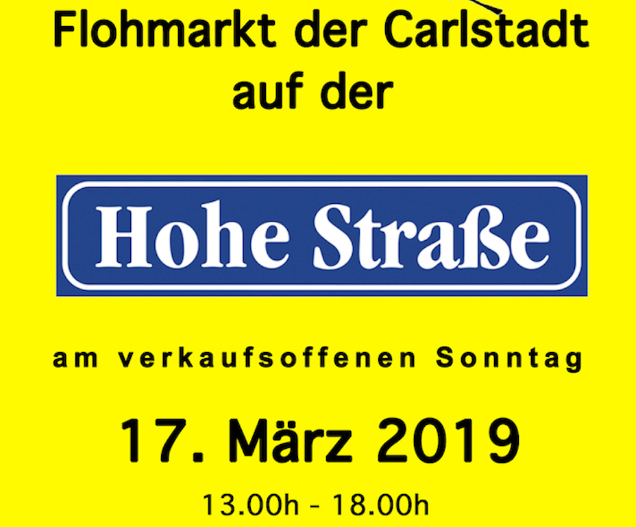 Marché aux puces — Flohmarkt der Carlstadt