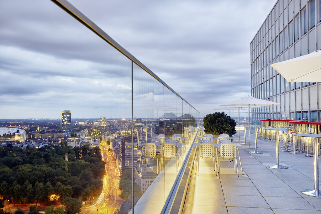 Ein einmaliger Blick über Düsseldorf