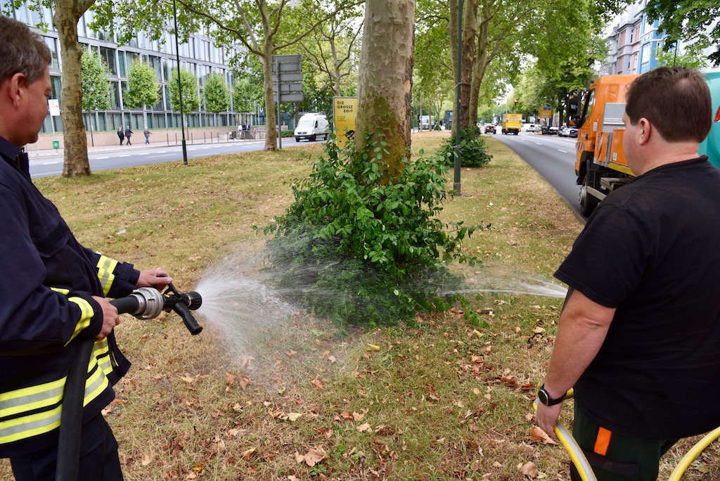 “Wasser marsch!”