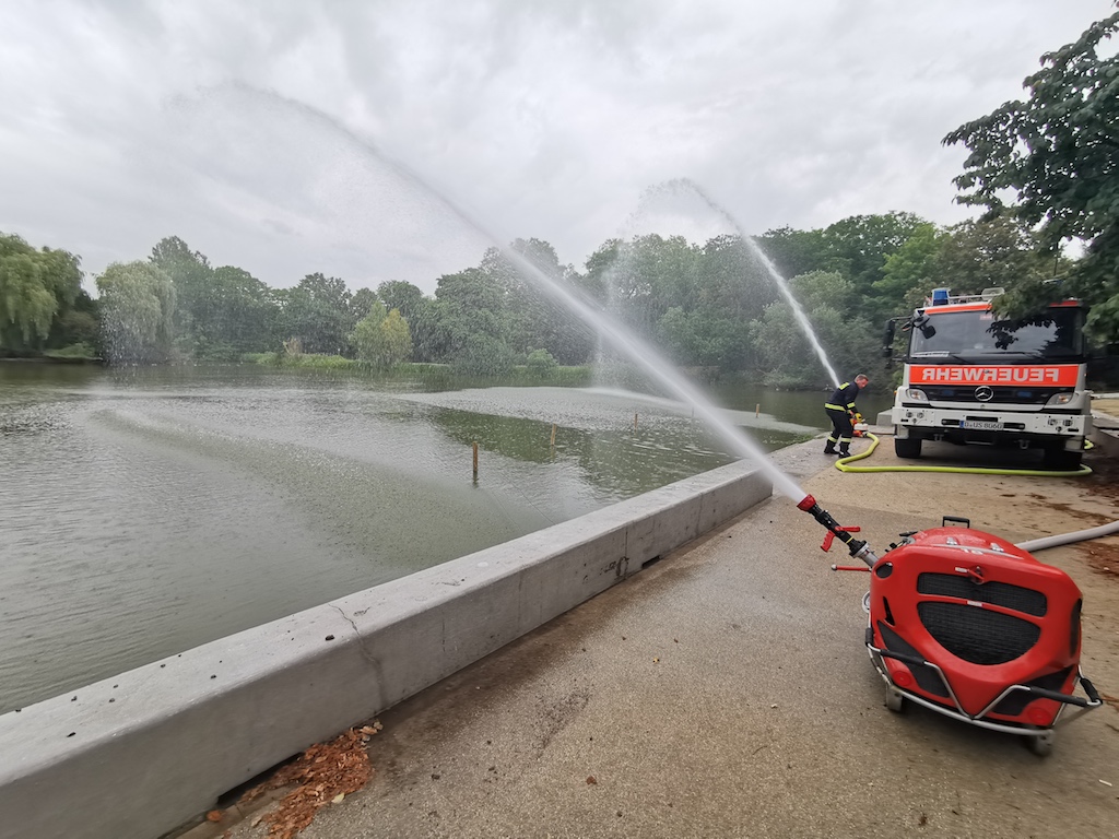 Frisches Wasser für Düsseldorfer Gewässer