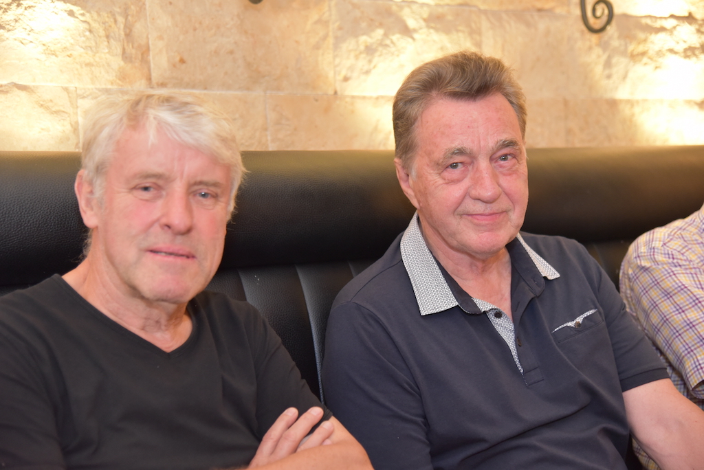 Fortuna Ex Trainer Tippenhauer bei den Fußball Legenden