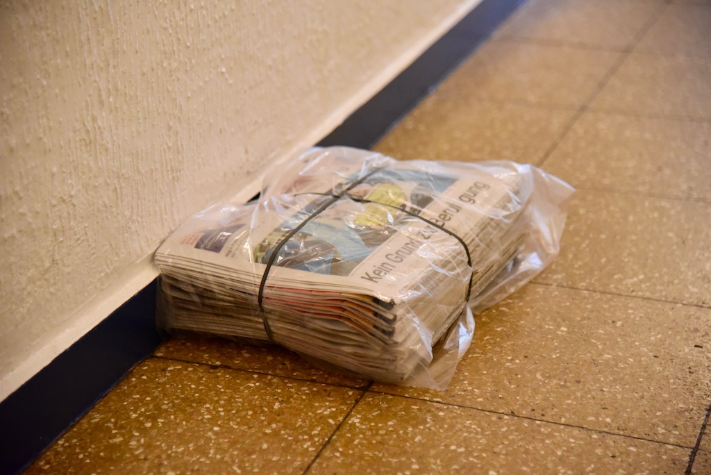 Zeitungs-Zusteller — die Sklaven von heute ?