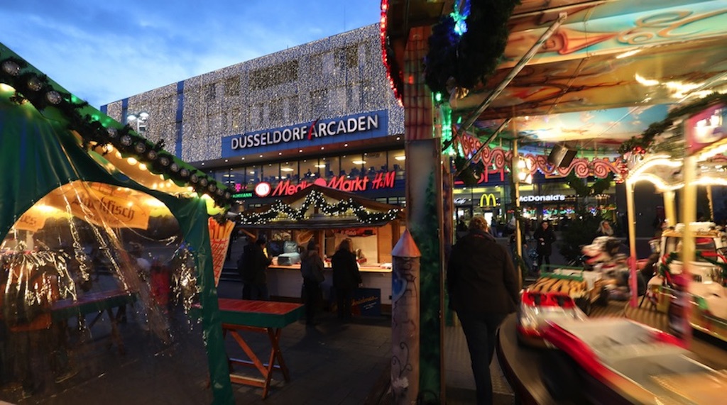 Zauberhafte Stimmung in den Düsseldorf Arcaden