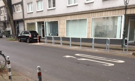 Martinstraße: Fahrradständer —&nbsp;nö