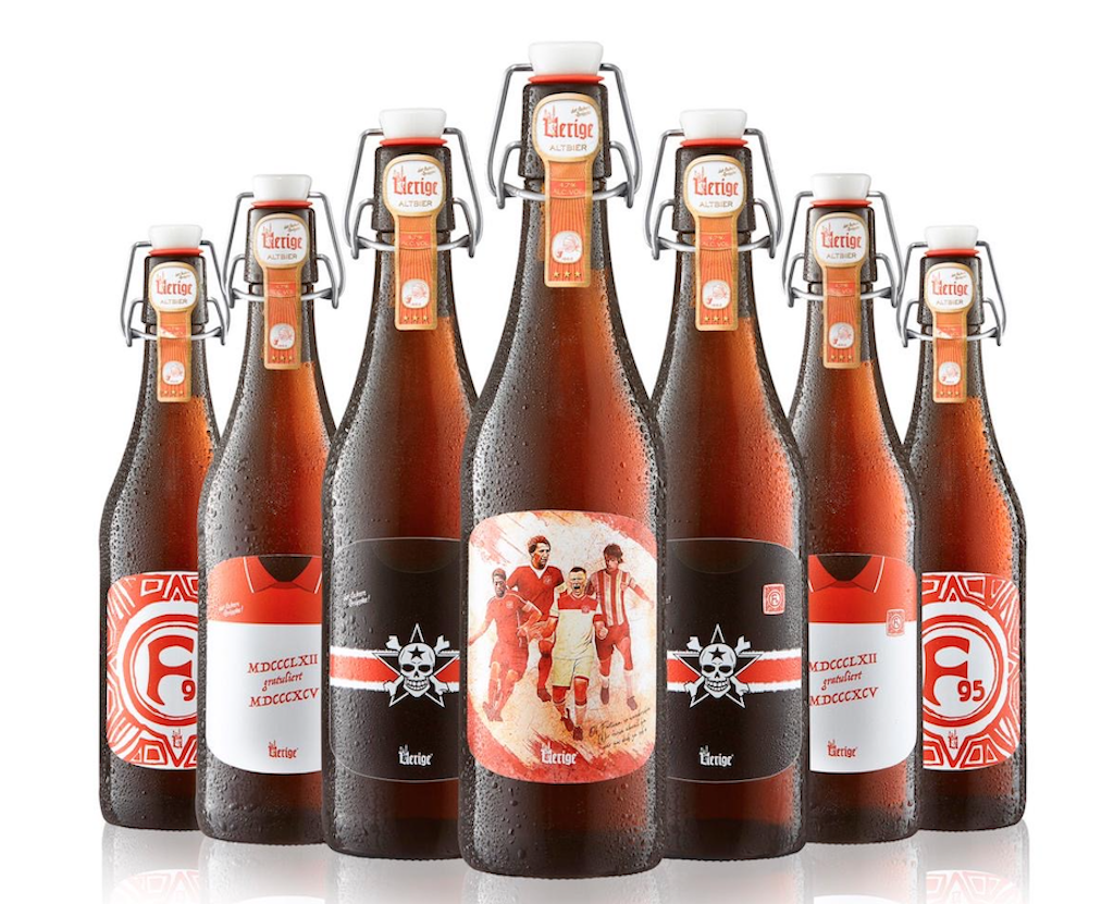 Demnächst Sonderetiketten auf Uerige Flaschen