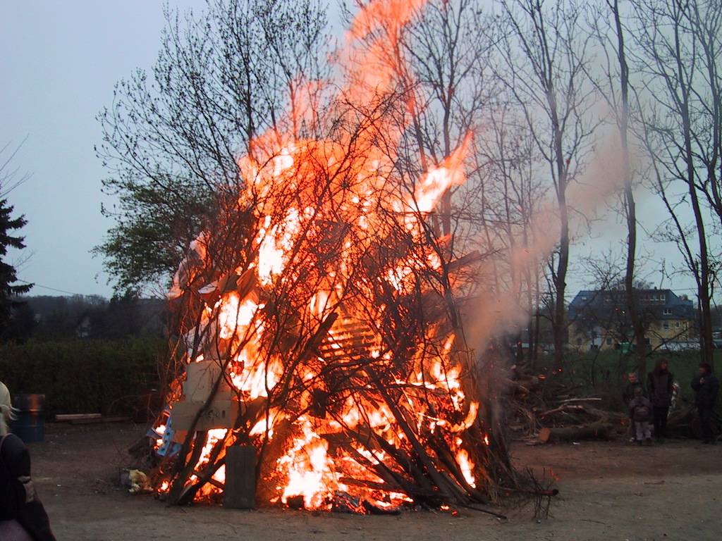 Traditionelle Osterfeuer dürfen nicht stattfinden