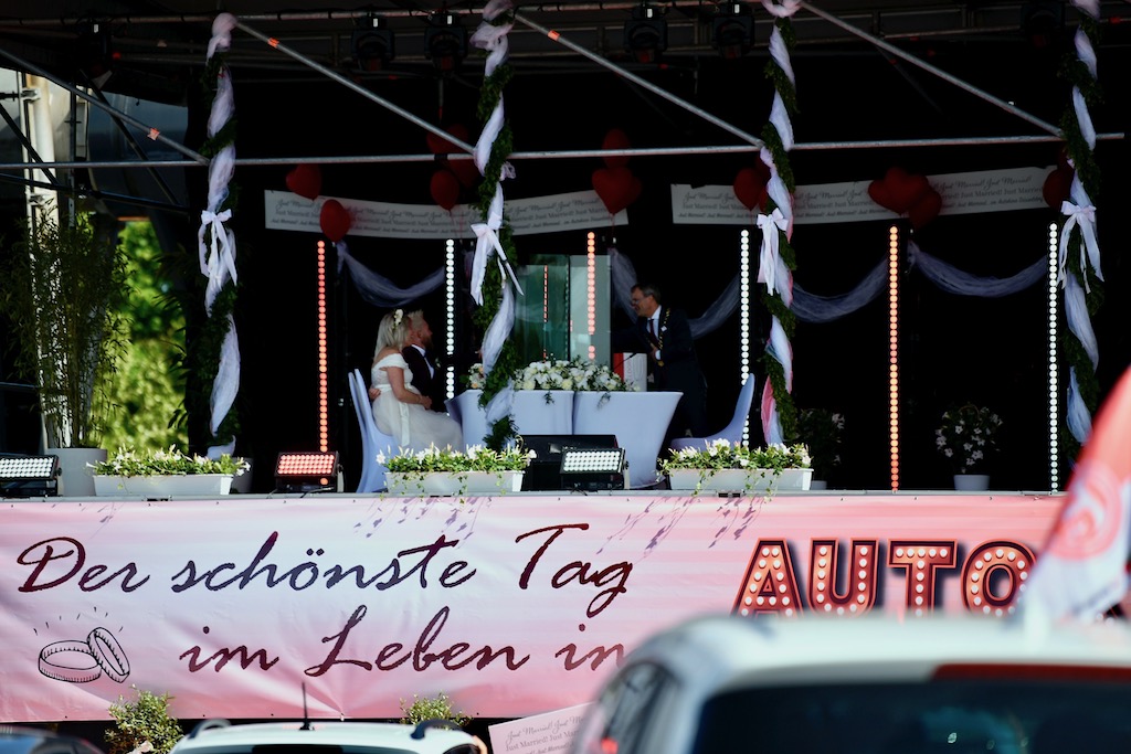 Heiraten im Autokino