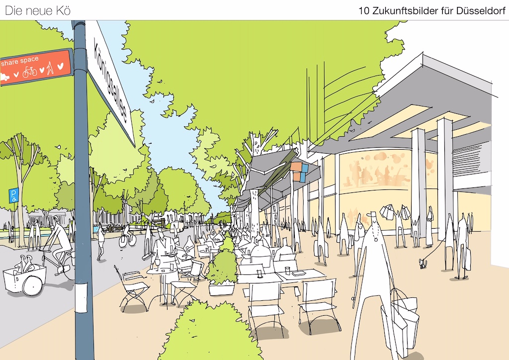 Geisels Zukunftsbilder für Düsseldorf