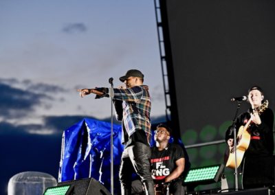 Vorband Orry Jackson und Musiker Foto: LOKALBÜRO