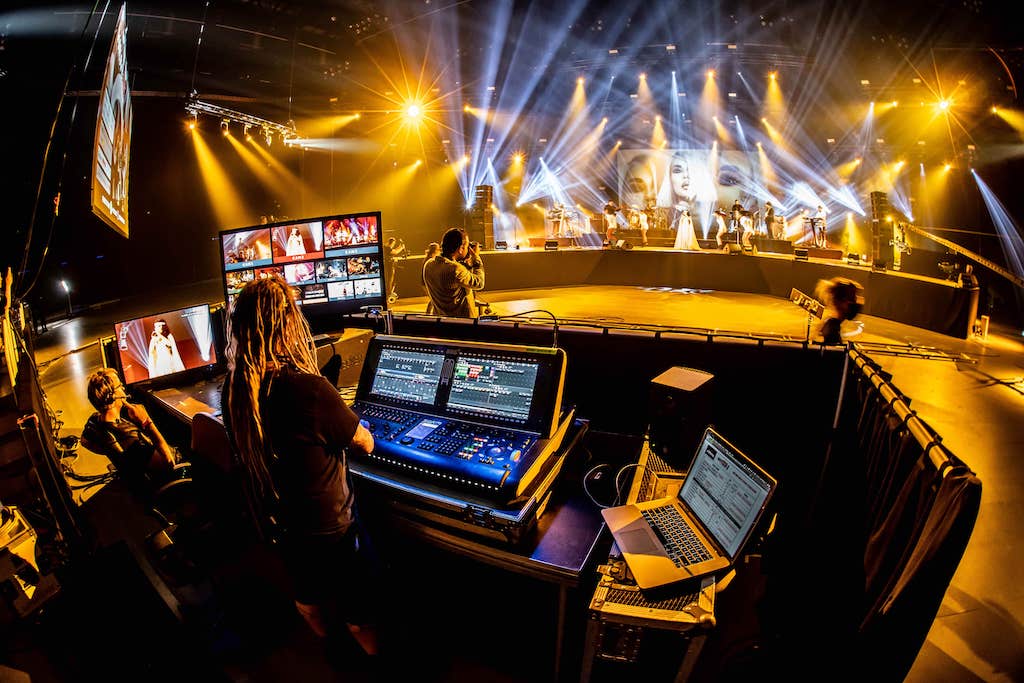 Live-Konzerte der Künstler Aryana Sayeed, Gamma Ray, Lacrimosa und VNV Nation live über das Internet gestreamt