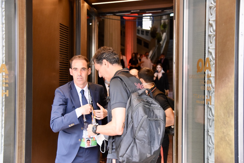 Abreise der Mannschaft zum Finalspiel Foto: LOKALBÜRO