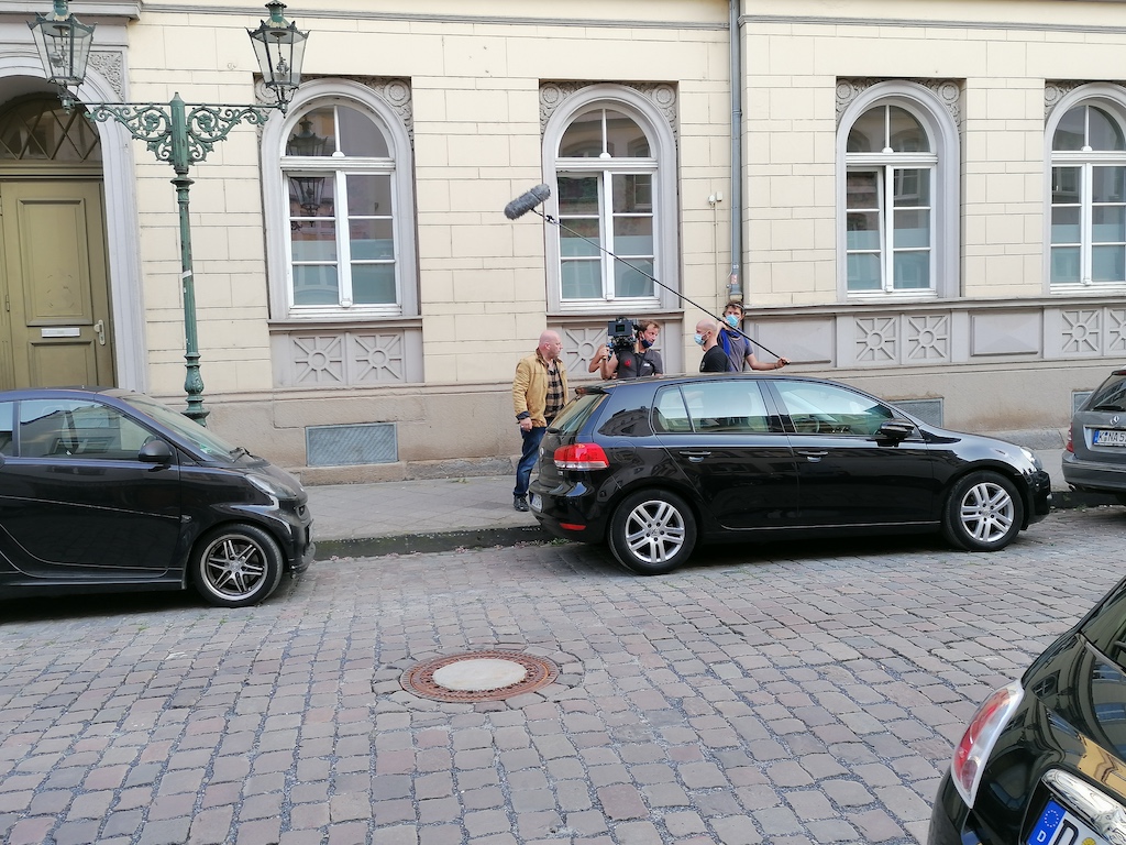 Filmdreh in der Altsatdt