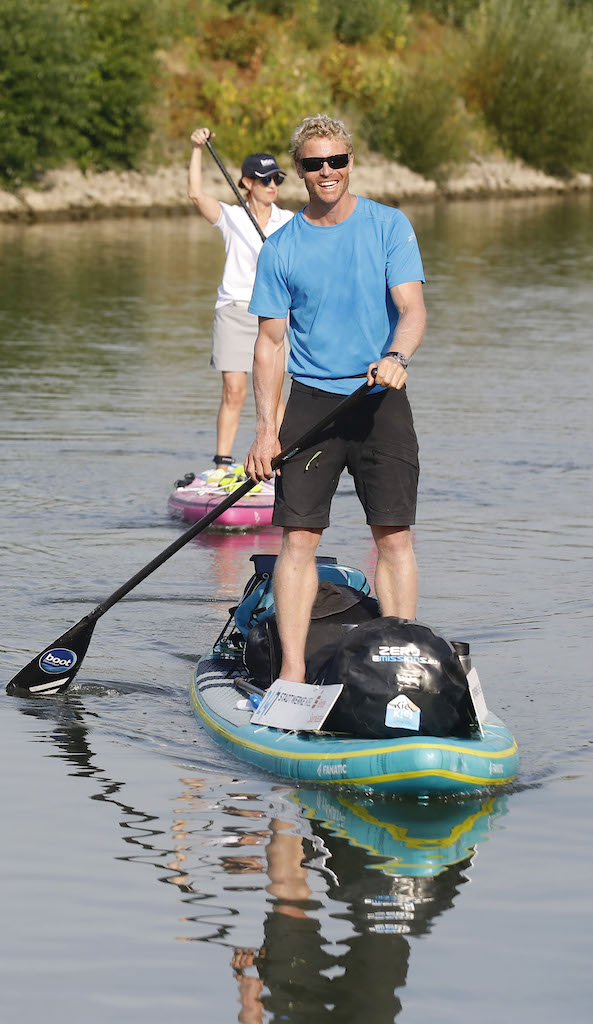 Michael Walther paddelt 1.300 Kilometer von Basel nach Kiel Michael Walther paddelt 1.300 Kilometer von Basel nach Kiel