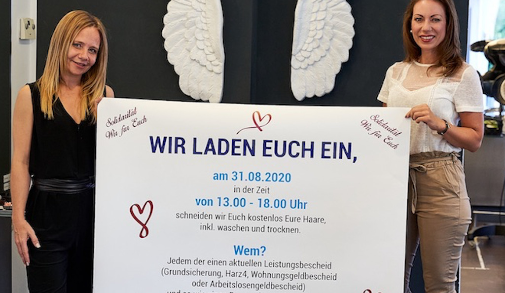 Haare schneiden für den guten Zweck