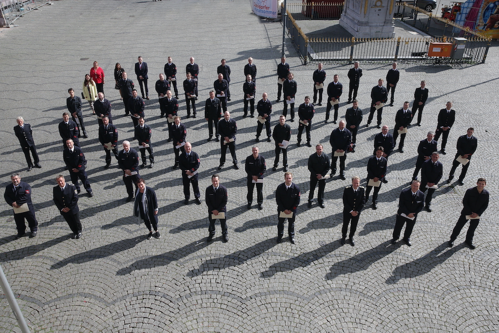 111 Hauptbrandmeister für Düsseldorf