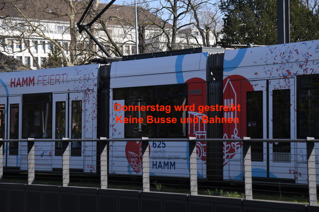 Donnerstag, 15 Oktober, erneuter Streik bei der Rheinbahn