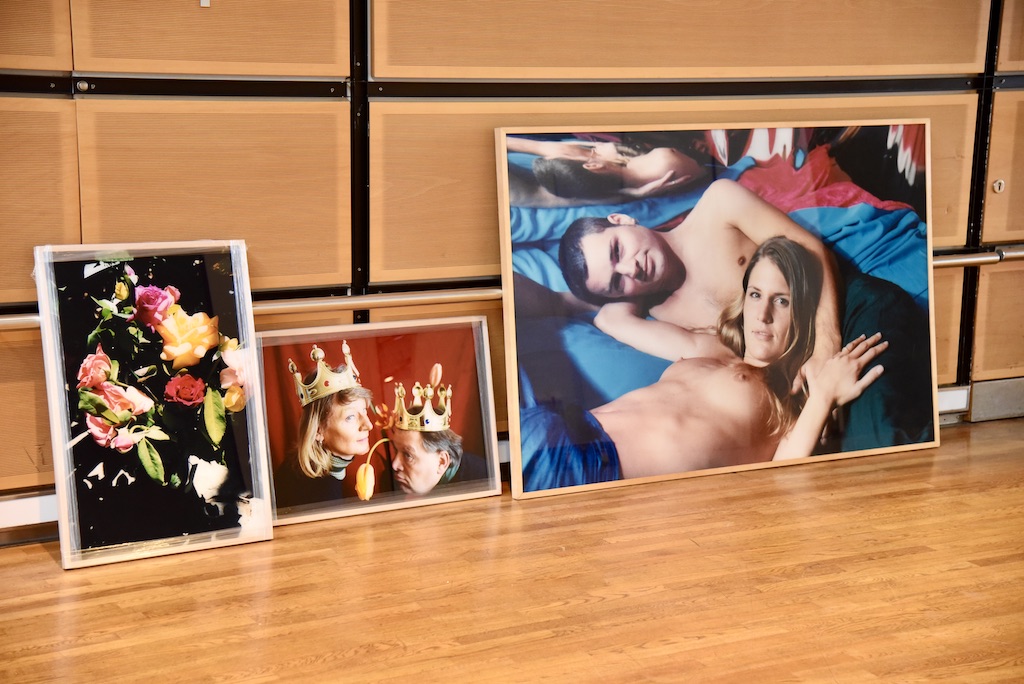 Vorbereitung der Ausstellung Foto: LOKALBÜRO