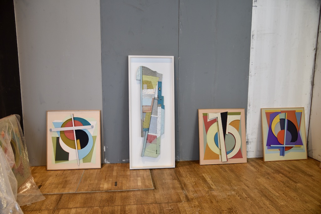 Vorbereitung der Ausstellung Foto: LOKALBÜRO