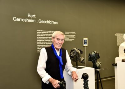 Bert Gerresheim im Stadtmuseum Foto: LOKALBÜRO