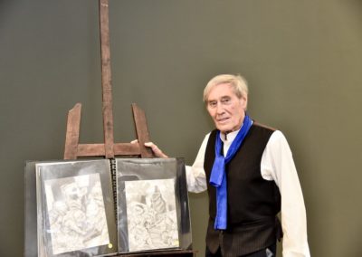 Bert Gerresheim im Stadtmuseum Foto: LOKALBÜRO