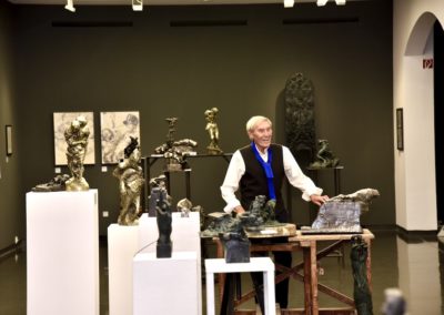 Bert Gerresheim im Stadtmuseum Foto: LOKALBÜRO