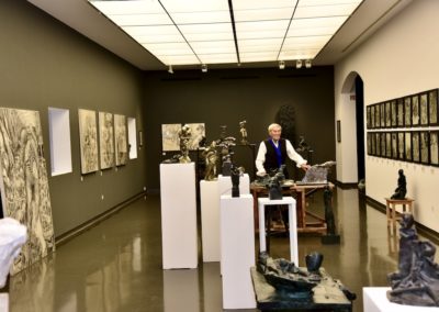 Bert Gerresheim im Stadtmuseum Foto: LOKALBÜRO