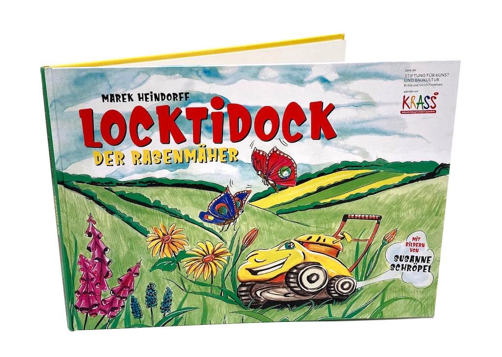 Kinderbuch „Locktidock der Rasenmäher“