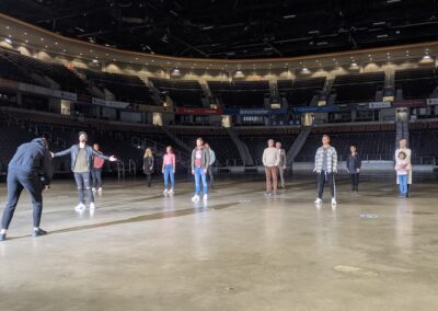 Dreh zum Video in der König-Pilsener-ARENA Foto: enkelson