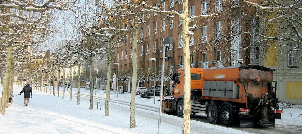 AWISTA Kommunal im Wintereinsatz