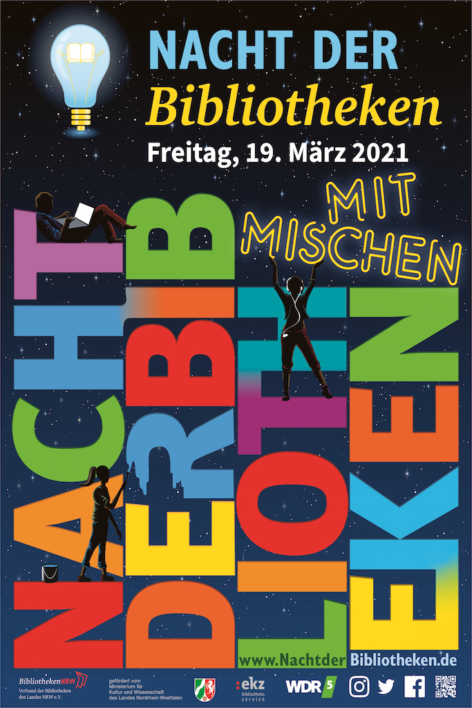 “#bibnacht” — die “Nacht der Bibliotheken” findet diesmal digital statt