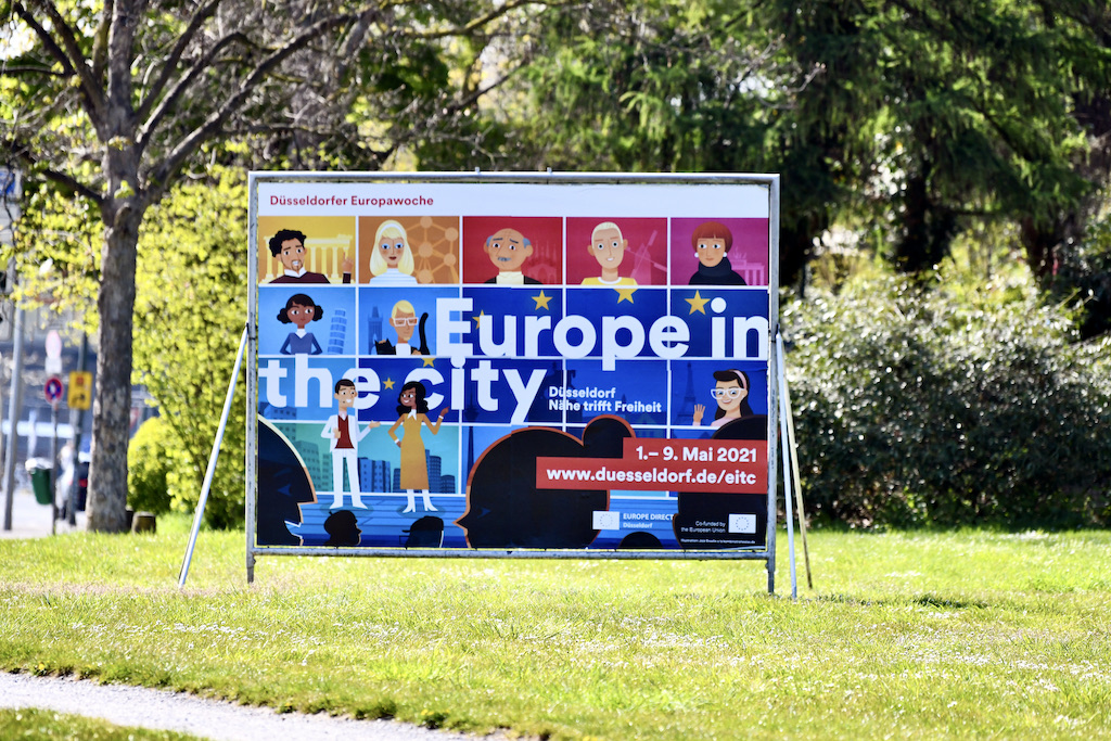 Niederländer feiern online „Europe in the city“