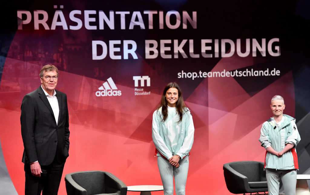Messe Düsseldorf schafft den Rahmen für die Präsentation Olympische und paralympische Athlet*innen Outfits
