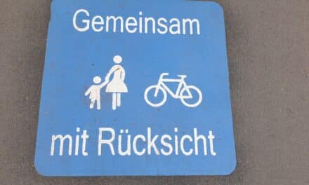 Radfahrer und Fußgänger: Gemeinsam mit Rücksicht unterwegs