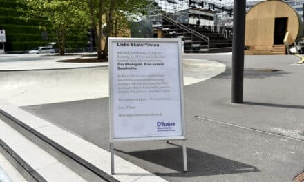 Skaterbahn am Schauspielhaus wegen Proben gesperrt