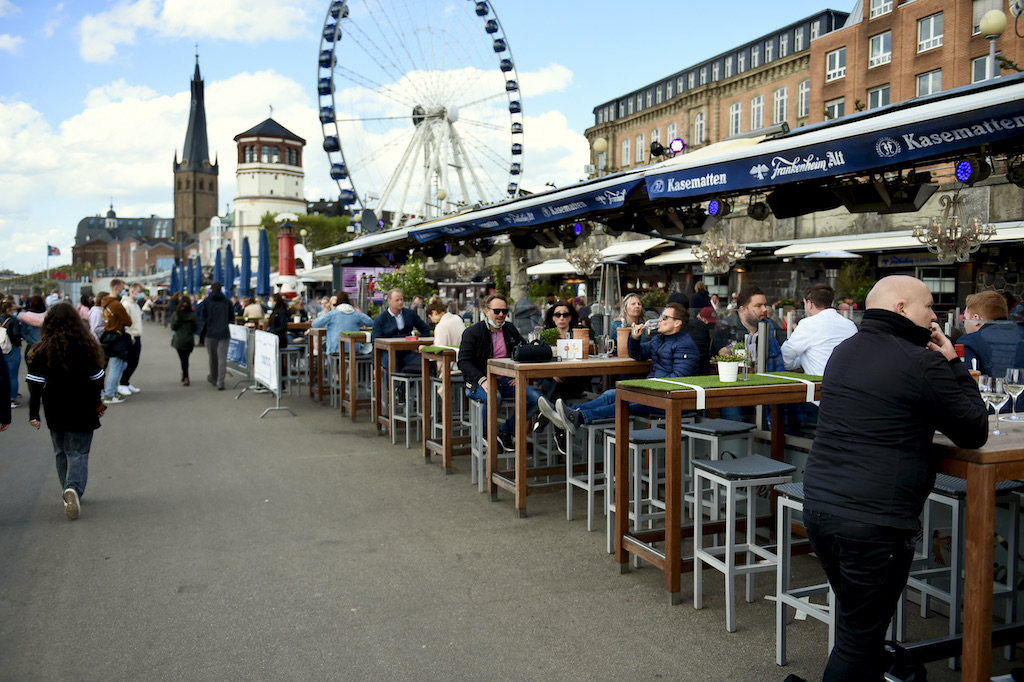 Die Außengastronomie zu Pfingsten – die Kasematten ziehen Bilanz