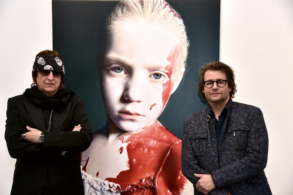 Gottfried Helnwein präsentiert neue Werke bei Geuer in Düsseldorf
