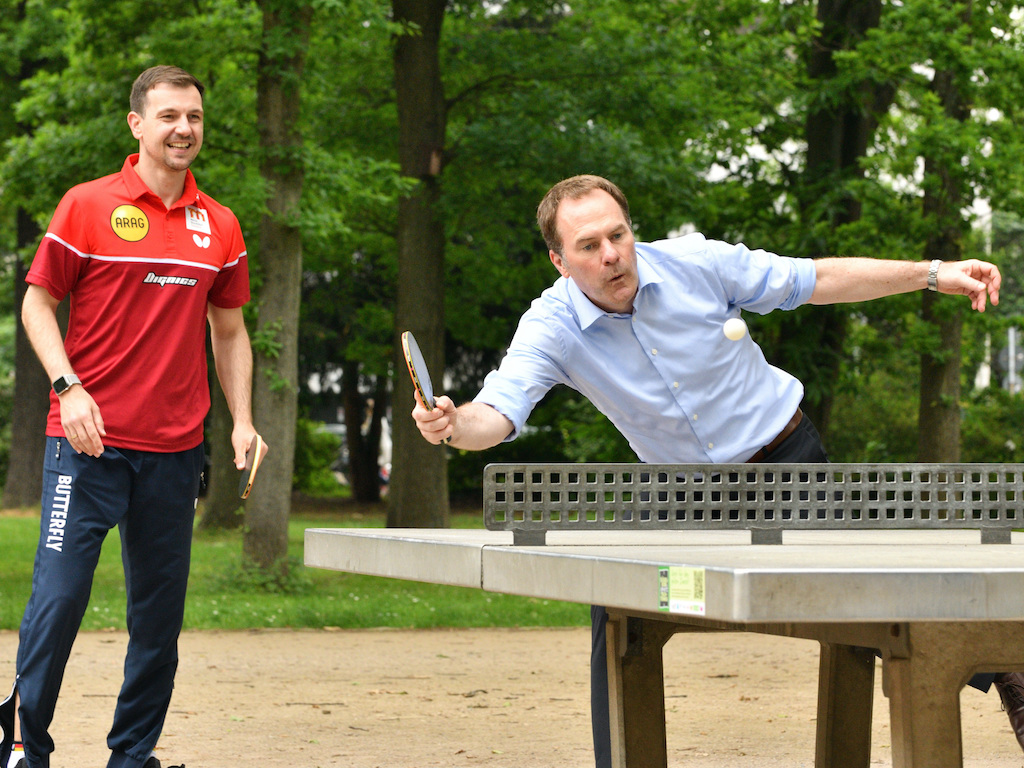 Breitensport-Kampagne “Düsseldorf spielt Tischtennis. Für Düsseldorf.” gestartet